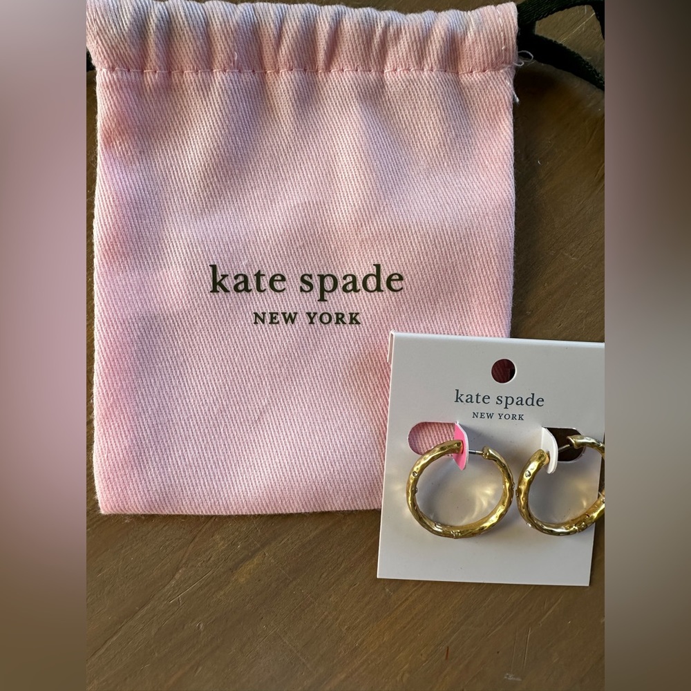 Kate Spade Gold Hoop Earrings